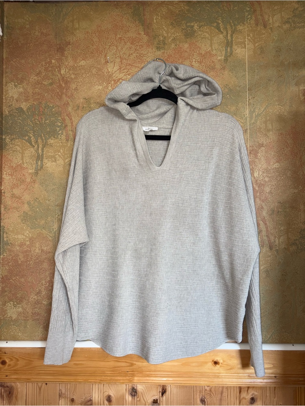 Milano | Grey Hooded Sweater